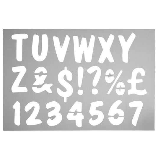 Securit Chalkmarkers - Accessoires - Transparent 32x22x0,005cm - Pack of 10