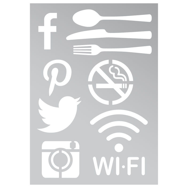 Load image into Gallery viewer, Securit Chalkmarkers - Accessoires - Transparent 32x22x0,005cm - Pack of 10
