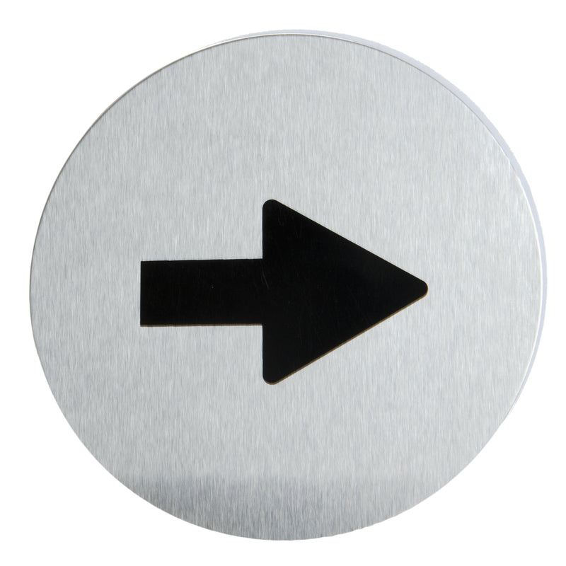 Load image into Gallery viewer, Securit Accessories - Door Signs - Stainless steel 10x10x1,2cm - Pack of 6
