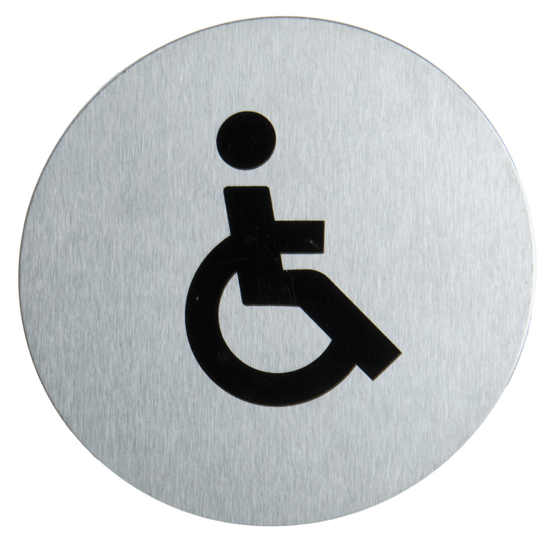 Load image into Gallery viewer, Securit Accessories - Door Signs - Stainless steel 10x10x1,2cm - Pack of 6

