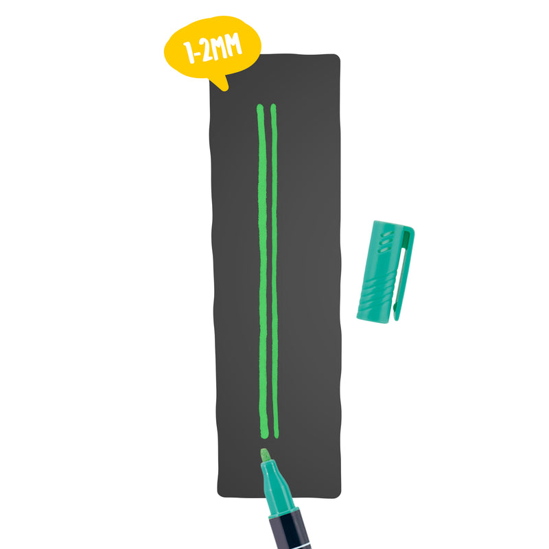 Load image into Gallery viewer, Securit Chalkmarkers - Loose - Green 14x1x1,5cm - Pack of 12
