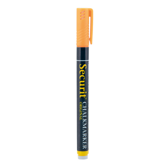Securit Chalkmarkers - Loose - Orange 14x1x1,5cm - Pack of 12