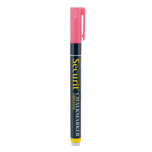 Securit Chalkmarkers - Loose - Pink 14x1x1,5cm - Pack of 12