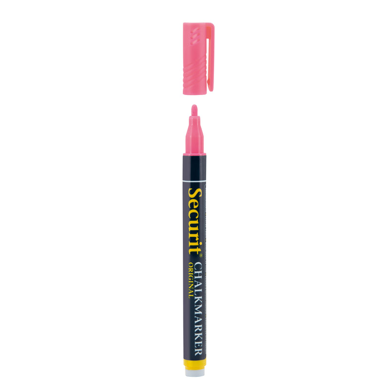 Load image into Gallery viewer, Securit Chalkmarkers - Loose - Pink 14x1x1,5cm - Pack of 12
