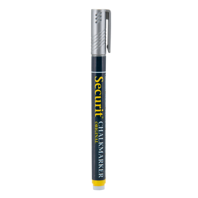 Load image into Gallery viewer, Securit Chalkmarkers - Loose - Silver 14x1x1,5cm - Pack of 12
