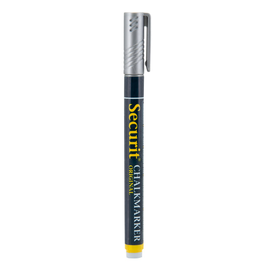 Securit Chalkmarkers - Loose - Silver 14x1x1,5cm - Pack of 12