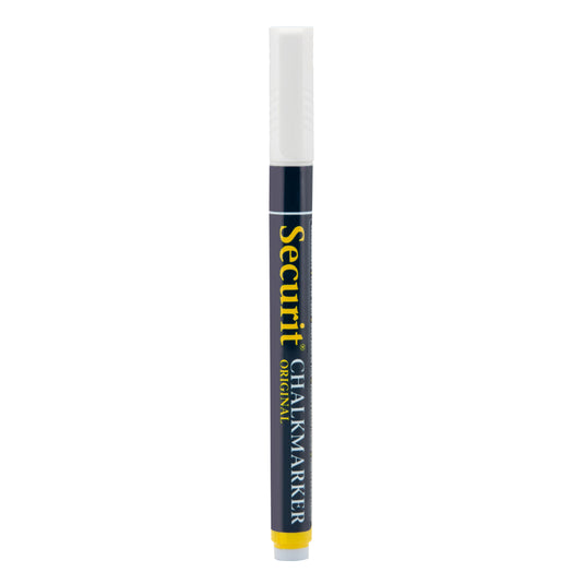 Securit Chalkmarkers - Loose - White 14x1x1,5cm - Pack of 12