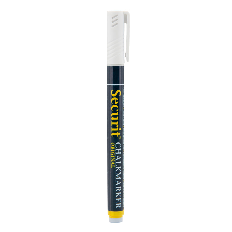 Load image into Gallery viewer, Securit Chalkmarkers - Loose - White 14x1x1,5cm - Pack of 12
