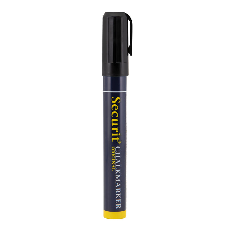 Load image into Gallery viewer, Securit Chalkmarkers - Loose - Black 14,5x1,5x2cm - Pack of 12
