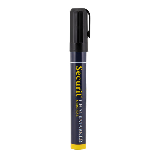 Securit Chalkmarkers - Loose - Black 14,5x1,5x2cm - Pack of 12