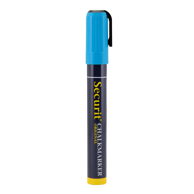 Load image into Gallery viewer, Securit Chalkmarkers - Loose - Blue 14,5x1,5x2cm - Pack of 12
