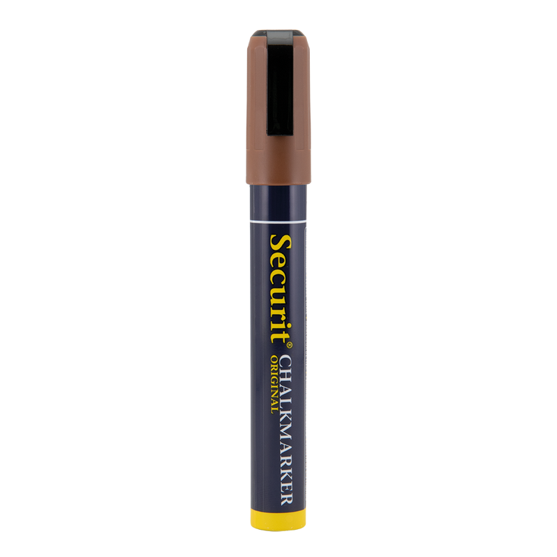Load image into Gallery viewer, Securit Chalkmarkers - Wallet - Assorted Earth 14,5x1,5x2cm - Pack of 12
