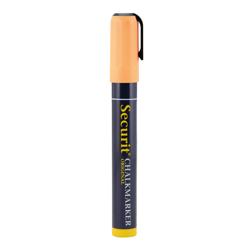 Load image into Gallery viewer, Securit Chalkmarkers - Loose - Orange 14,5x1,5x2cm - Pack of 12
