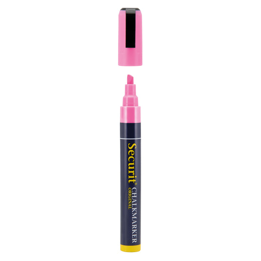 Securit Chalkmarkers - Loose - Pink 14,5x1,5x2cm - Pack of 12