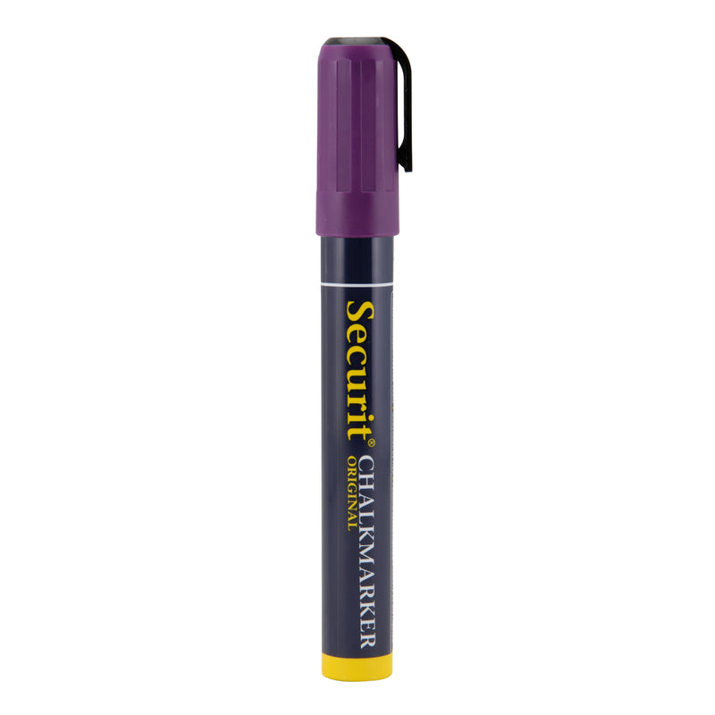 Load image into Gallery viewer, Securit Chalkmarkers - Loose - Violet 14,5x1,5x2cm - Pack of 12
