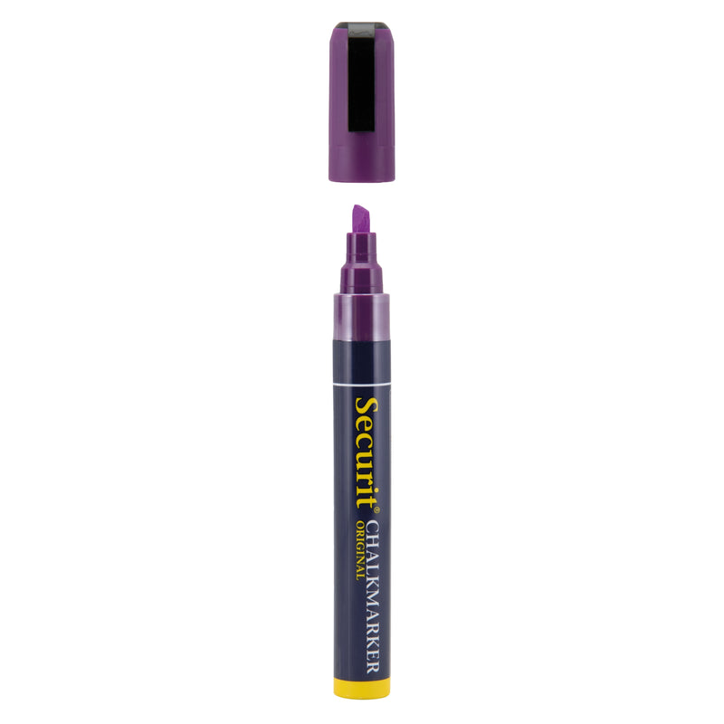 Load image into Gallery viewer, Securit Chalkmarkers - Loose - Violet 14,5x1,5x2cm - Pack of 12
