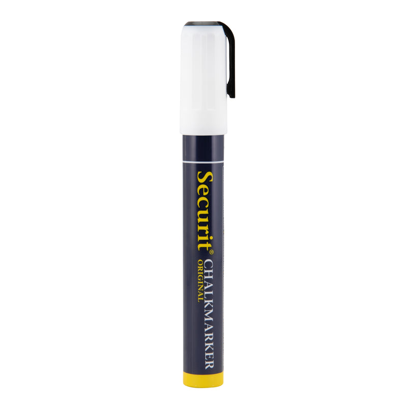 Load image into Gallery viewer, Securit Chalkmarkers - Loose - White 14,5x1,5x2cm - Pack of 12
