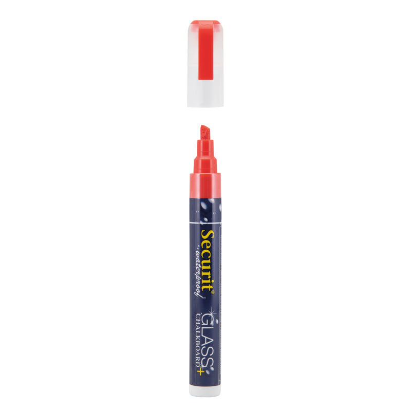 Load image into Gallery viewer, Securit Chalkmarkers - Wallet Waterproof - Assorted Primary 14,5x1,5x2cm - Pack of 12
