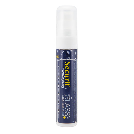 Securit Chalkmarkers - Loose Waterproof - White 15,5x2,7x2,7cm - Pack of 6