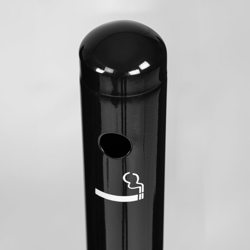Load image into Gallery viewer, Securit Barriers Systems - Smoke Pole - Black 100,5x6,8x6,8cm
