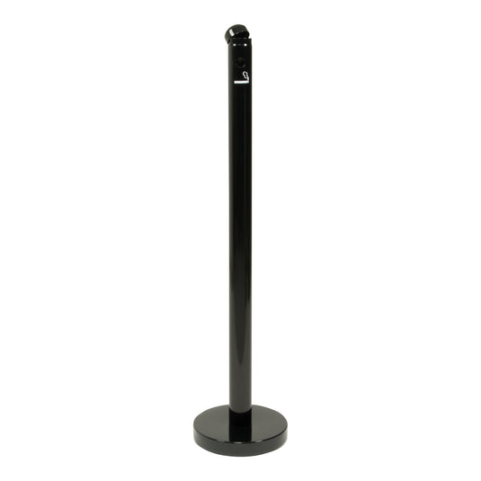 Securit Barriers Systems - Smoke Pole - Black 100,5x6,8x6,8cm