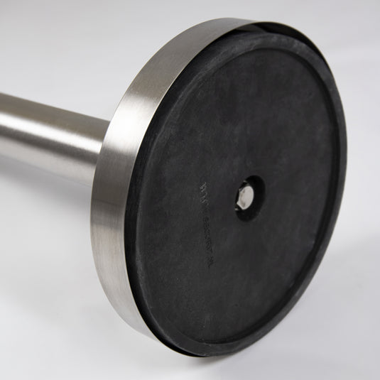 Securit Barriers Systems - Smoker Pole Standard Model with Foot - Stainless Steel