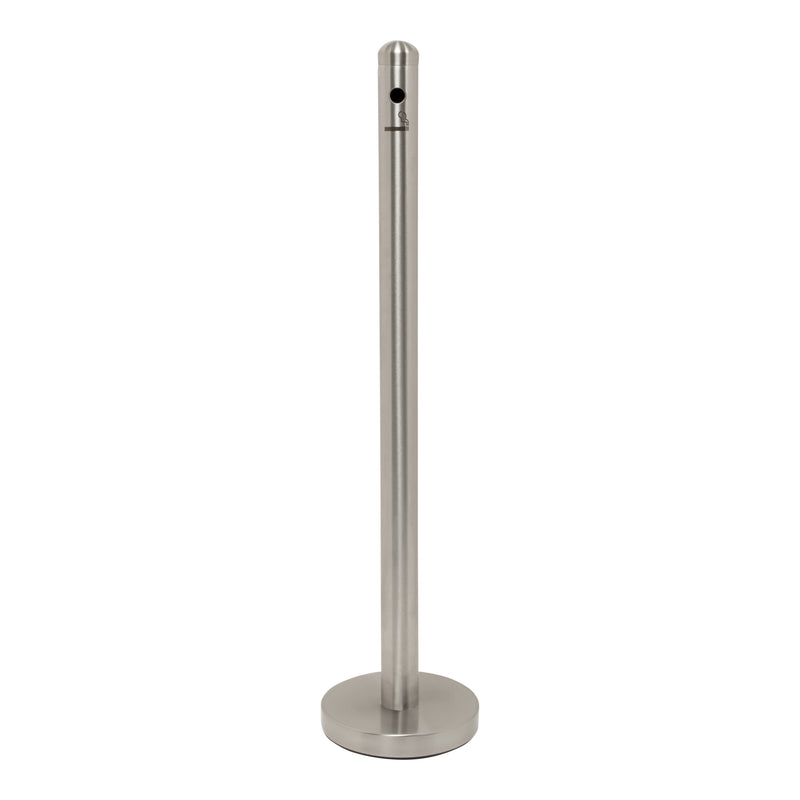 Load image into Gallery viewer, Securit Barriers Systems - Smoker Pole Standard Model with Foot - Stainless Steel
