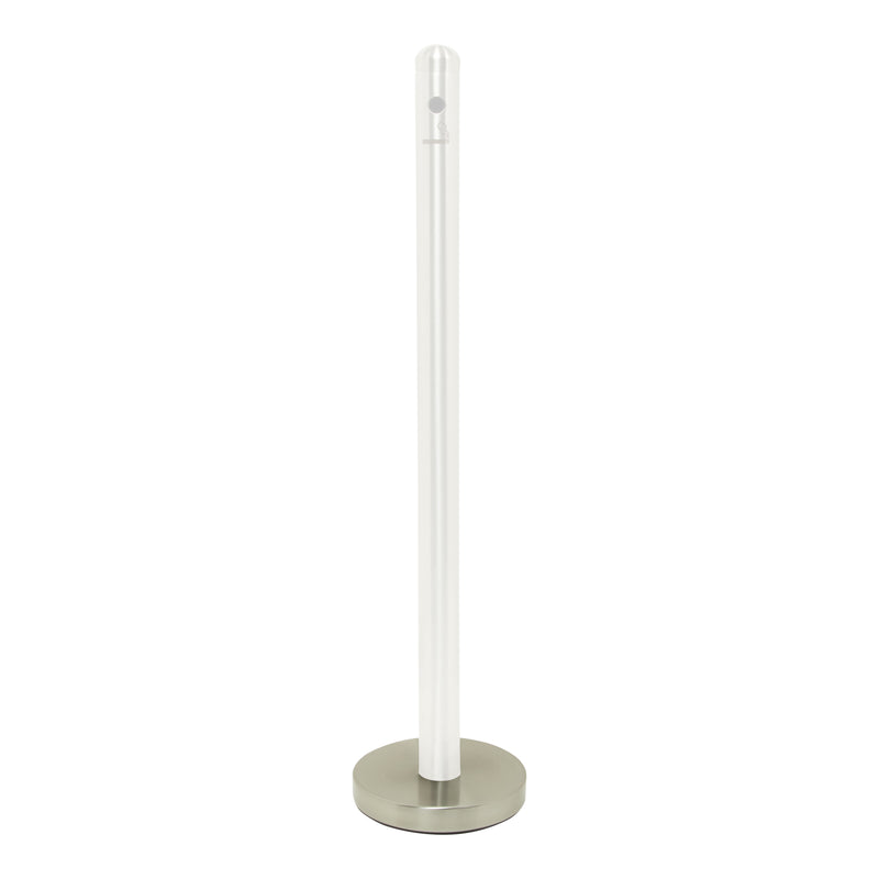 Load image into Gallery viewer, Securit Barriers Systems - Smoke Pole - Stainless Steel 4x25x25cm
