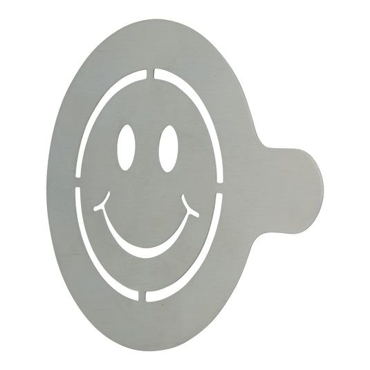 Securit Accessoires - Coffee Stencils - Stainless Steel 10x12,4x0,1cm - Pack of 6