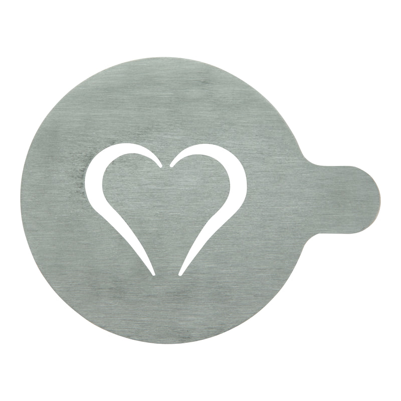 Load image into Gallery viewer, Securit Accessoires - Coffee Stencils - Stainless Steel 10x12,4x0,1cm - Pack of 6
