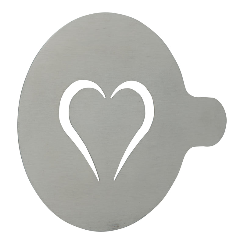Load image into Gallery viewer, Securit Accessoires - Coffee Stencils - Stainless Steel 10x12,4x0,1cm - Pack of 6
