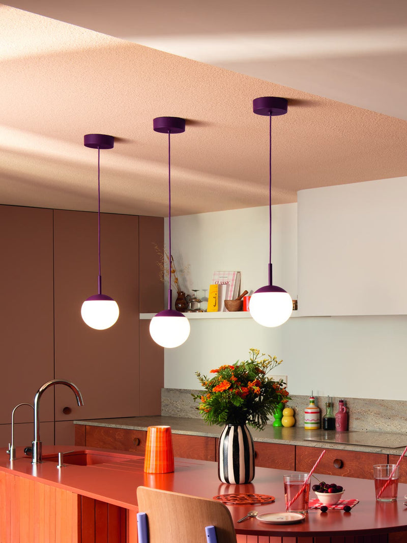 Load image into Gallery viewer, Fermob Mooon! Pendant Light Ø15 cm – lifestyle
