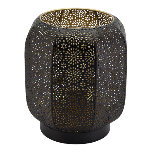 Securit® MARRAKESH Table Lamp - Black/Gold (Pack of 6) - Custom Wood Designs