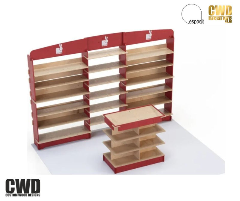 Load image into Gallery viewer, Rack_300 - Custom Wood Designs
