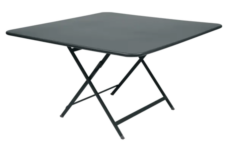 Load image into Gallery viewer, Fermob Caractère outdoor foldable table, 128x128 cm, eight-seater, with sturdy design and modern style, suitable for outdoor use.
