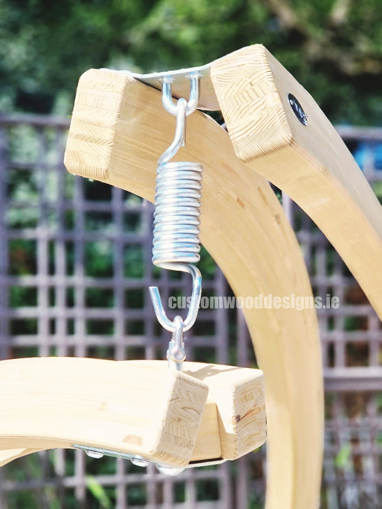 Load image into Gallery viewer, Swing Lounger &amp; Stand Set - Custom Wood Designs Swing Lounger &amp; Stand Set made from [material] –  [use_case] | Custom Wood Designs
