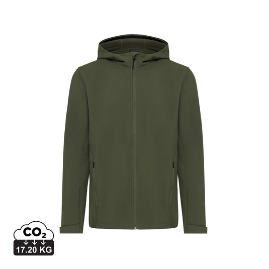 Makal men recycled polyester soft shell jacket