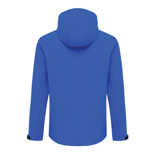 Makal men recycled polyester soft shell jacket