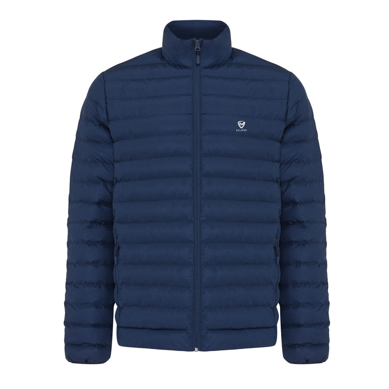 Load image into Gallery viewer, IQONIQ Maiko men's recycled polyester padded jacket with a stylish design, featuring a lightweight, insulated textile for warmth.
