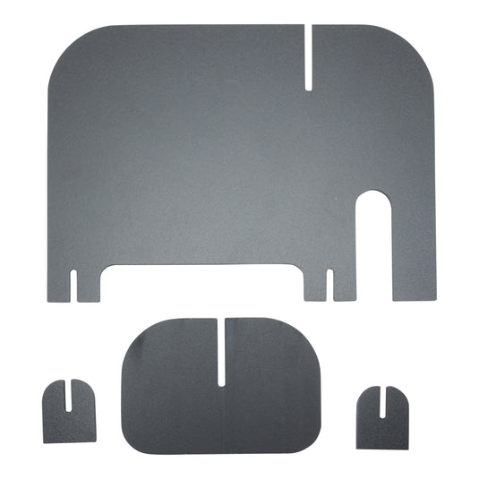 Securit Table Chalkboards - Silhouette 3D Animals - Black 14,3x19,8x10,1cm - Pack of 10