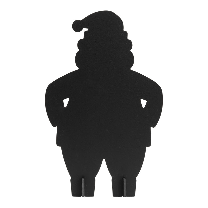 Load image into Gallery viewer, Securit Table Chalkboards - Silhouette 3D Christmas - Black 22x14x4cm - Pack of 10
