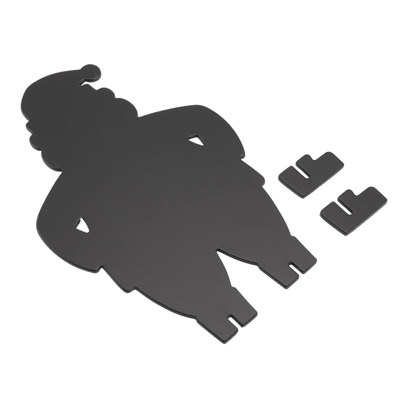 Load image into Gallery viewer, Securit Table Chalkboards - Silhouette 3D Christmas - Black 22x14x4cm - Pack of 10
