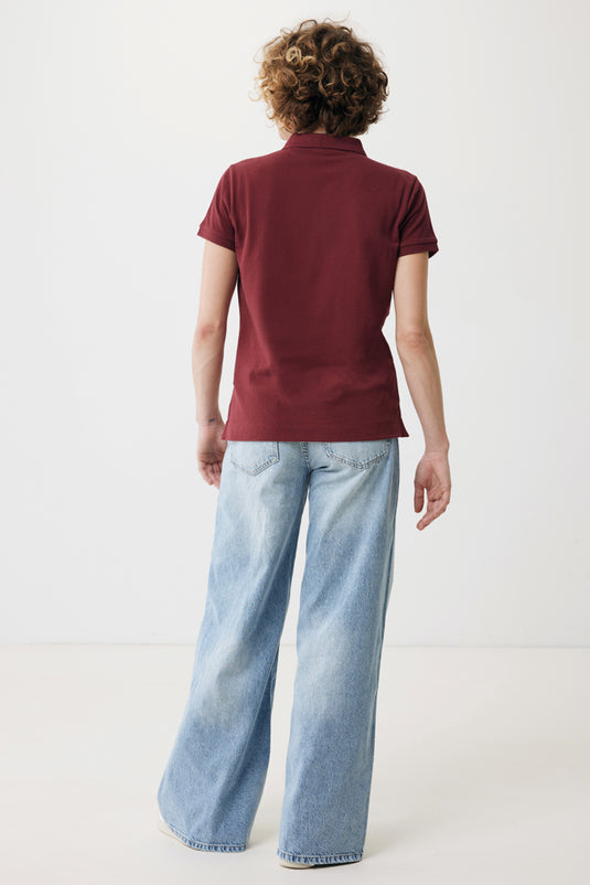 Yosemit women recycled cotton pique polo