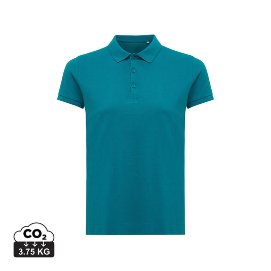 Yosemit women recycled cotton pique polo