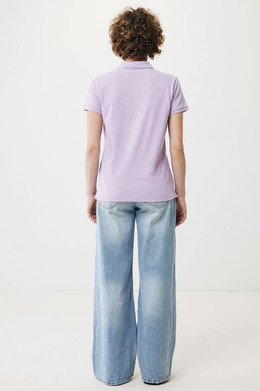 Yosemit women recycled cotton pique polo