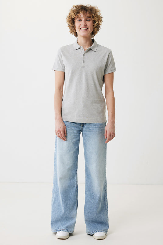 Yosemit women recycled cotton pique polo