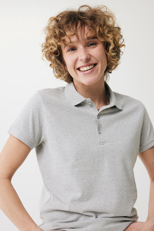 Yosemit women recycled cotton pique polo