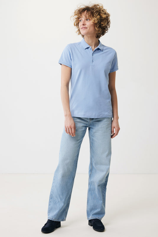 Yosemit women recycled cotton pique polo
