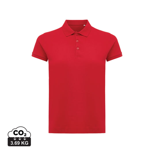 Yosemit women recycled cotton pique polo
