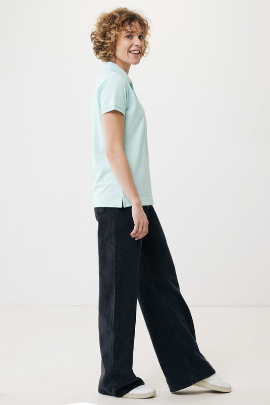 Yosemit women recycled cotton pique polo